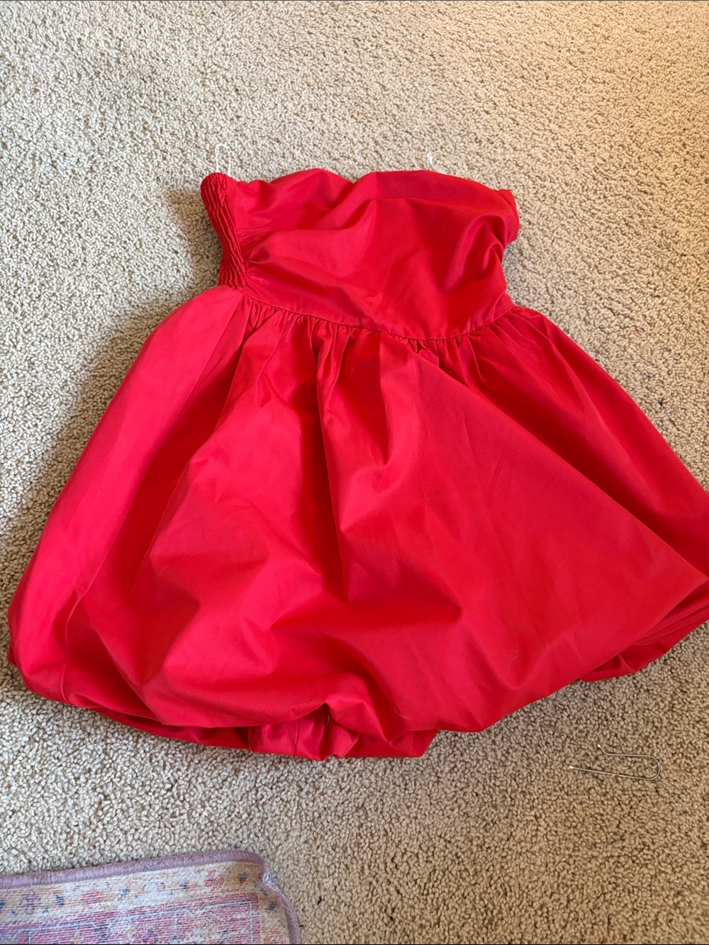 Princess Polly Red Strapless Party Dress